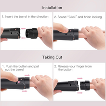 Load image into Gallery viewer, Waver Curling Iron Wand, BESTOPE PRO 5 in 1 Curling Wand Set with 3 Barrel Hair Crimper for Women, Fast Heating Hair Wand Curler in All Hair Type
