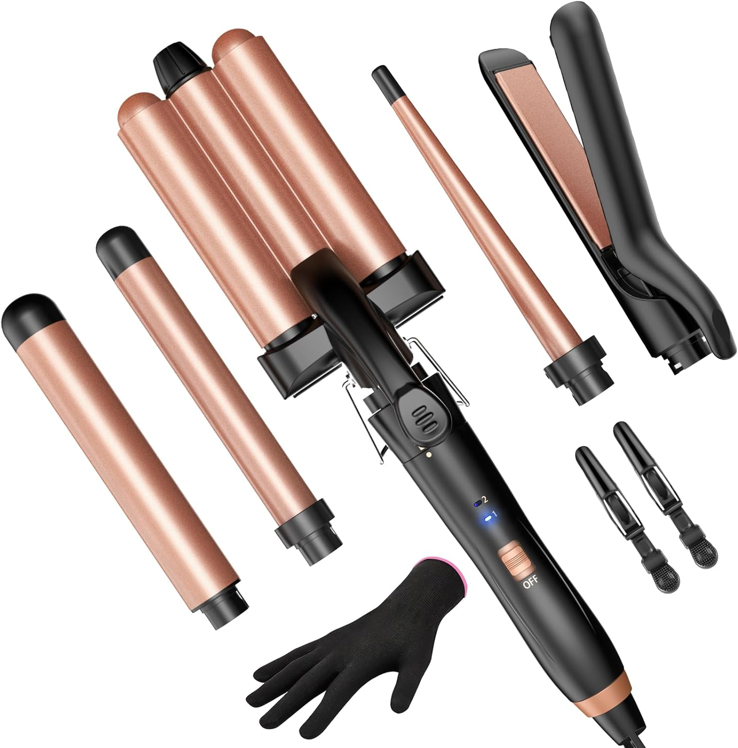 Bestope curling wand how to use best sale