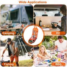 Load image into Gallery viewer, 19Pcs Camping Cooking Utensil Kit Portable Picnic Cookware Outdoor Kitchen Equipment Gear Campfire Barbecue Appliances with Storage Bag
