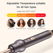 Load image into Gallery viewer, BESTOPE PRO Hair Curling Iron 1 inch with LCD Temperature Display Professional Hair Curler Curling Wand for All Hair Types,Dual Voltage and Auxiliary Curling Accessory Included, Rose Golden
