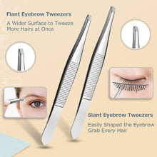 Load image into Gallery viewer, Blackhead Remover Tool Kit 7 Pcs Spot Remover Kit for Remove Acne Comedones Whitehead Spot Pimple Zit Ingrown Hair Eyebrow Tweezers Spot Tool Kit
